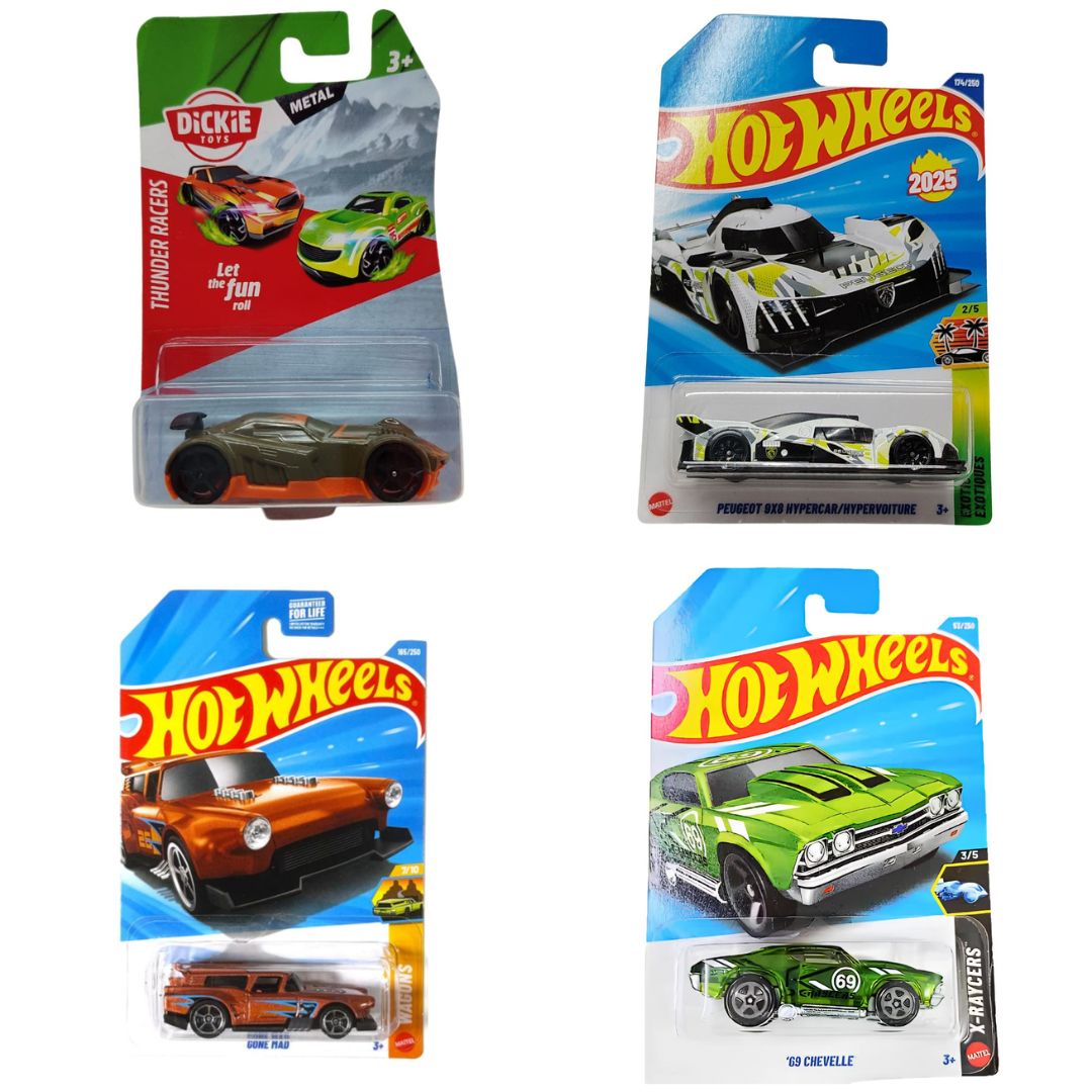 1:64 Scale Die-Cast Mix Set 192 -Hot Wheels - India - www.superherotoystore.com