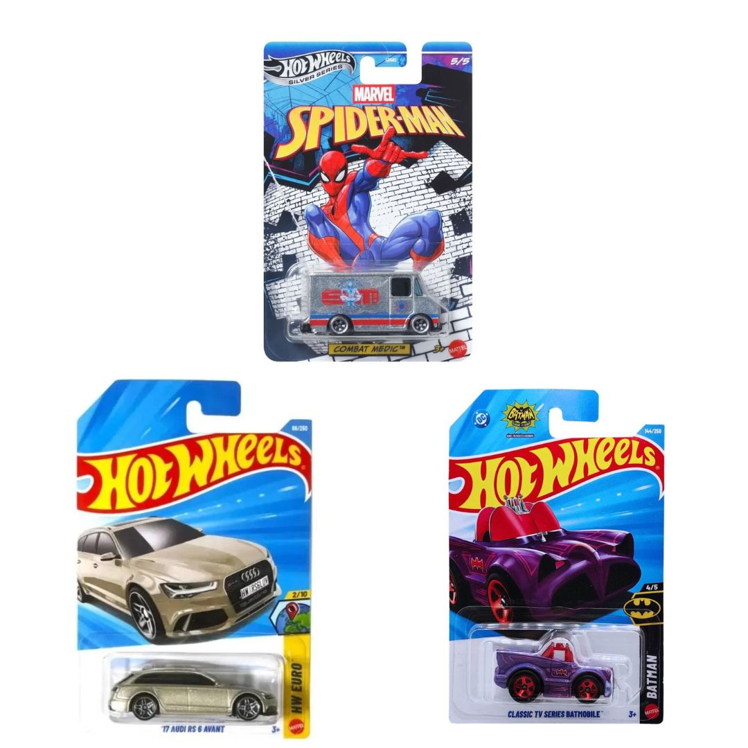 1:64 Scale Die-Cast Mix Set 202 -Hot Wheels - India - www.superherotoystore.com