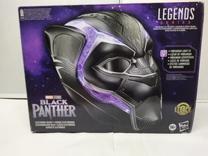Marvel Legends Life Size Prop Replica Black Panther Electronic Helmet by Hasbro (Damaged Box) -Hasbro - India - www.superherotoystore.com