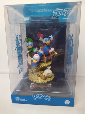 Disney Classic Ducktales D-Stage 6-Inch Statue By Beast Kingdom  (Damaged Box) -Beast Kingdom - India - www.superherotoystore.com