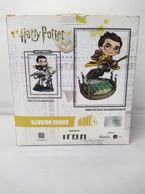 Harry Potter At The Quidditch Match Minico Figure By Iron Studios (Damaged Box) -MiniCo - India - www.superherotoystore.com