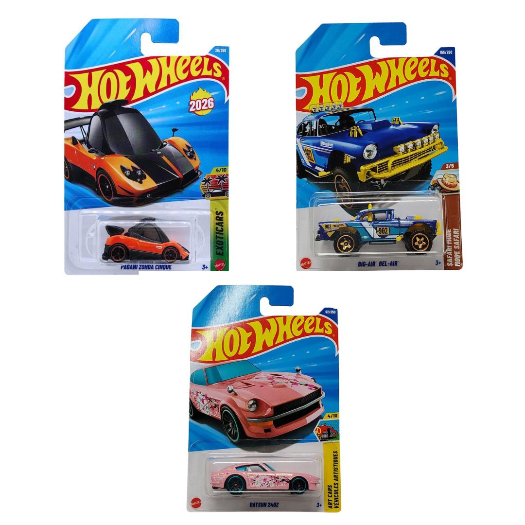 1:64 Scale Die-Cast Mix Set 2 -Hot Wheels - India - www.superherotoystore.com