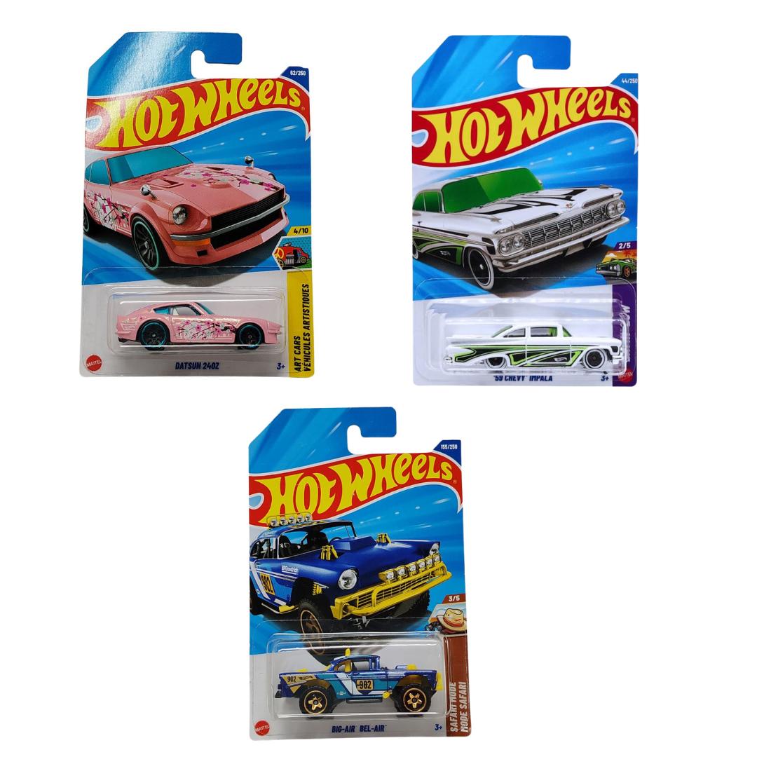1:64 Scale Die-Cast Mix Set 3 -Hot Wheels - India - www.superherotoystore.com