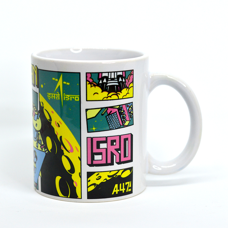 ISRO The Moonwalker Mug -A47 - India - www.superherotoystore.com