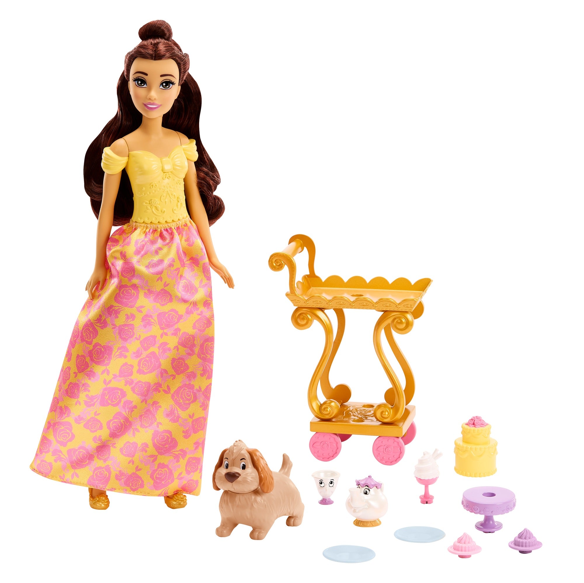 Belle and the tea party set by Mattel -Mattel - India - www.superherotoystore.com