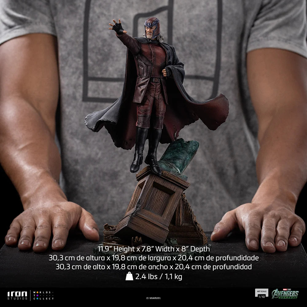 Avengers: Doomsday Magneto Statue By Iron Studios