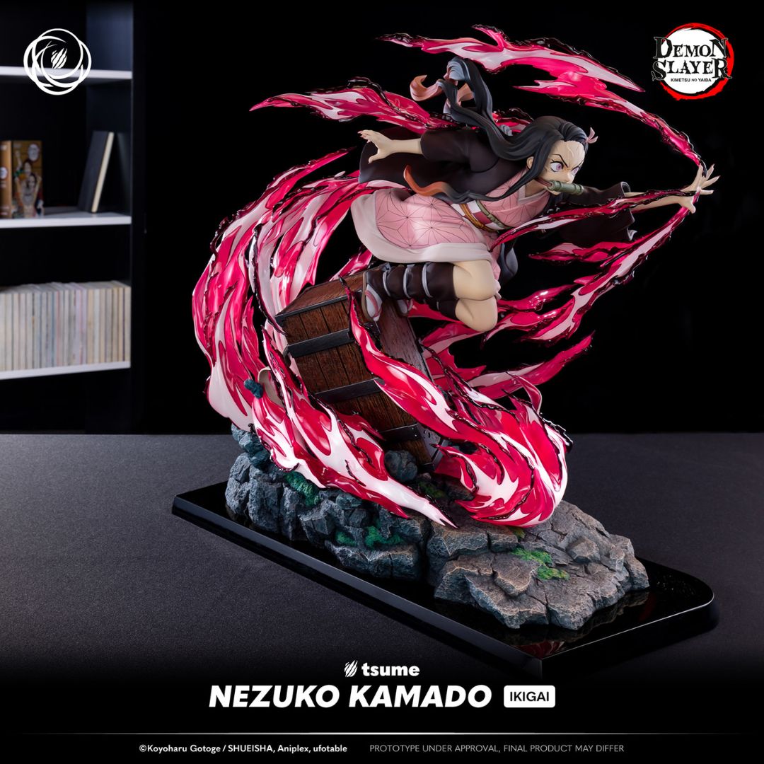 Nezuko Kamado Ikigai Statue By Tsume Art -Tsume Art - India - www.superherotoystore.com