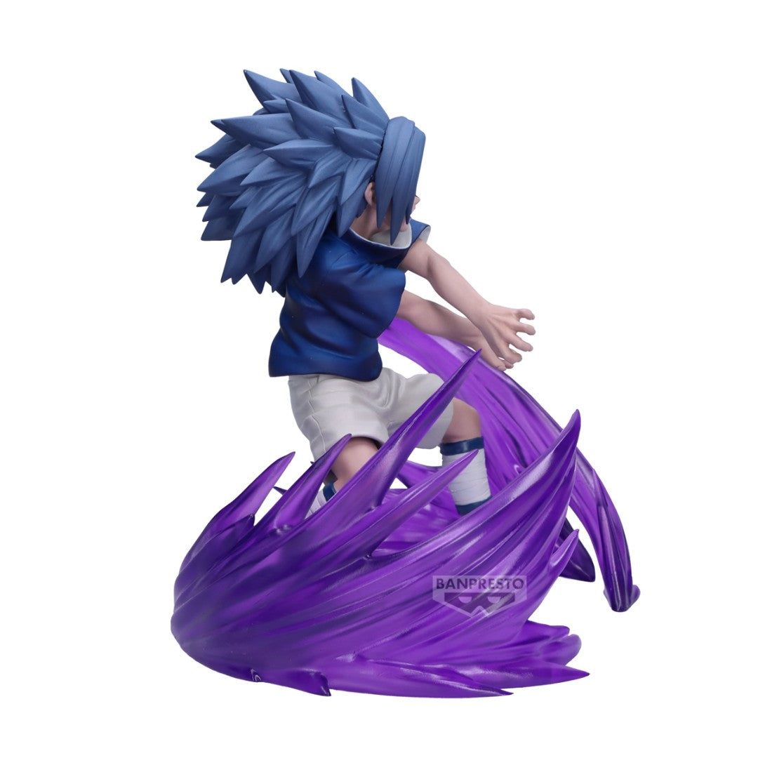 Naruto 72 Series - 26 Vibration Stars - Naruto Uzumaki & Sasuke Uchiha - Bsasuke Uchiha Figure By Ban By Banpresto