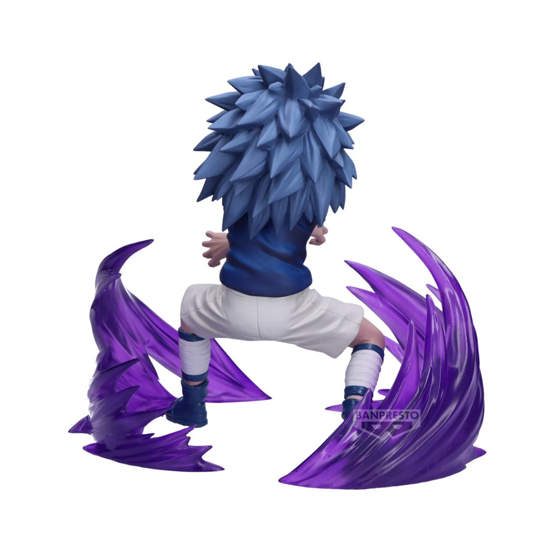 Naruto 72 Series - 26 Vibration Stars - Naruto Uzumaki & Sasuke Uchiha - Bsasuke Uchiha Figure By Ban By Banpresto