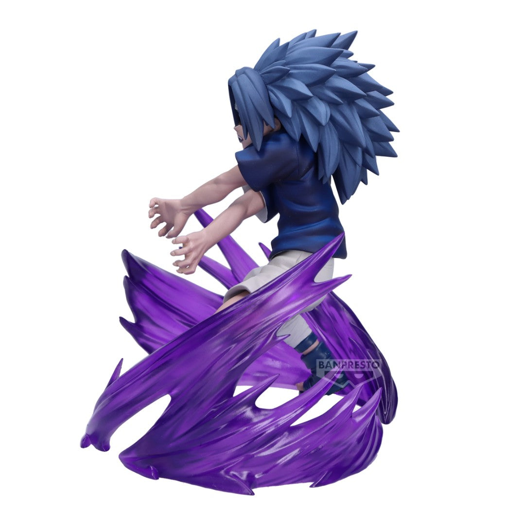 Naruto 72 Series - 26 Vibration Stars - Naruto Uzumaki & Sasuke Uchiha - Bsasuke Uchiha Figure By Ban By Banpresto