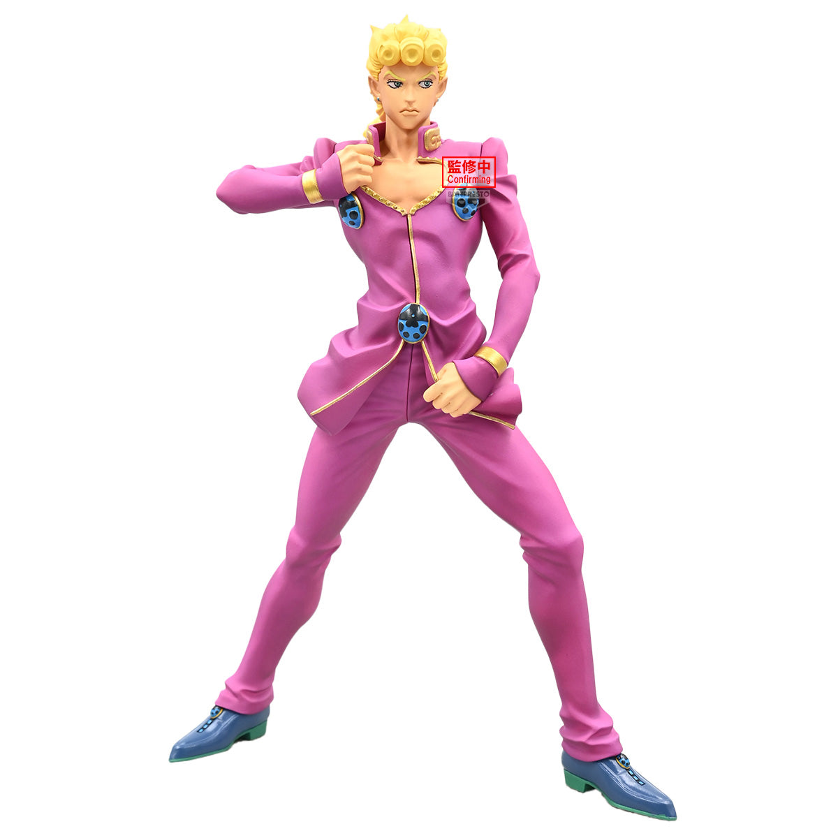 Jojo'S Bizarre Adventure Golden Wind Mometria Giorno Giovanna Figure By Banpresto Statue By Banpresto
