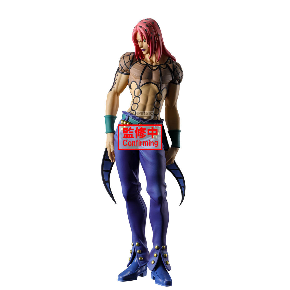 Jojo'S Bizarre Adventure Golden Wind Mometria Diavolo Statue By Banpresto
