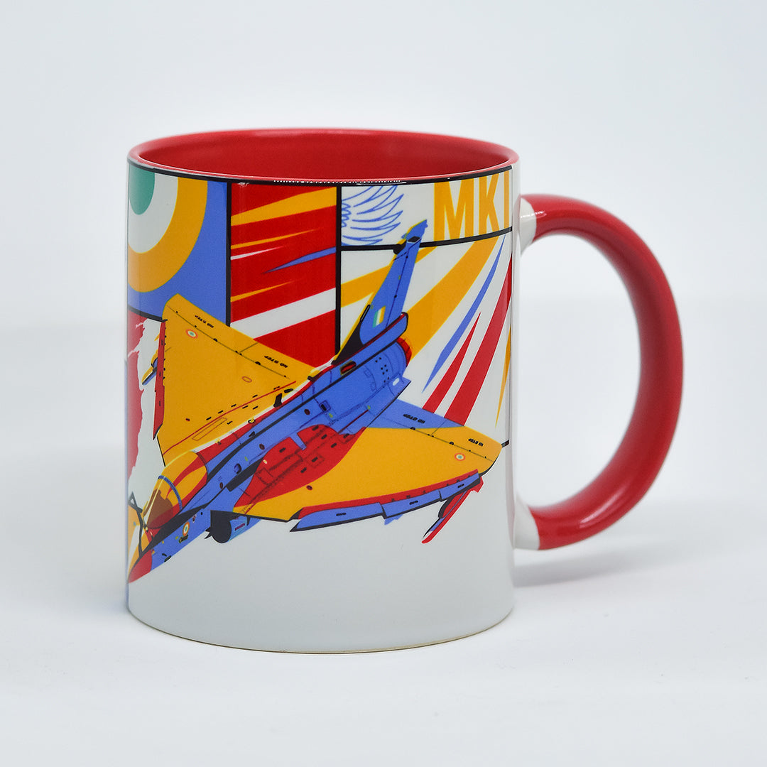 LCA Tejas Pop Art Fighter Mug -A47 - India - www.superherotoystore.com