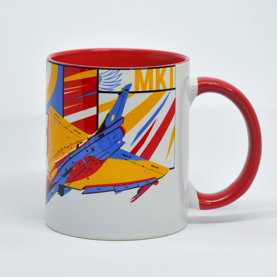 LCA Tejas Pop Art Fighter Mug -A47 - India - www.superherotoystore.com