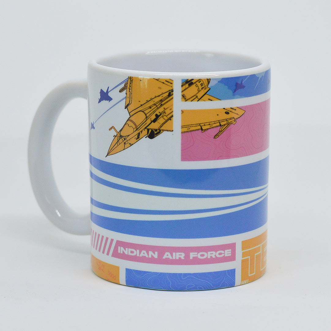 LCA Tejas Pastel Ace Mug -A47 - India - www.superherotoystore.com