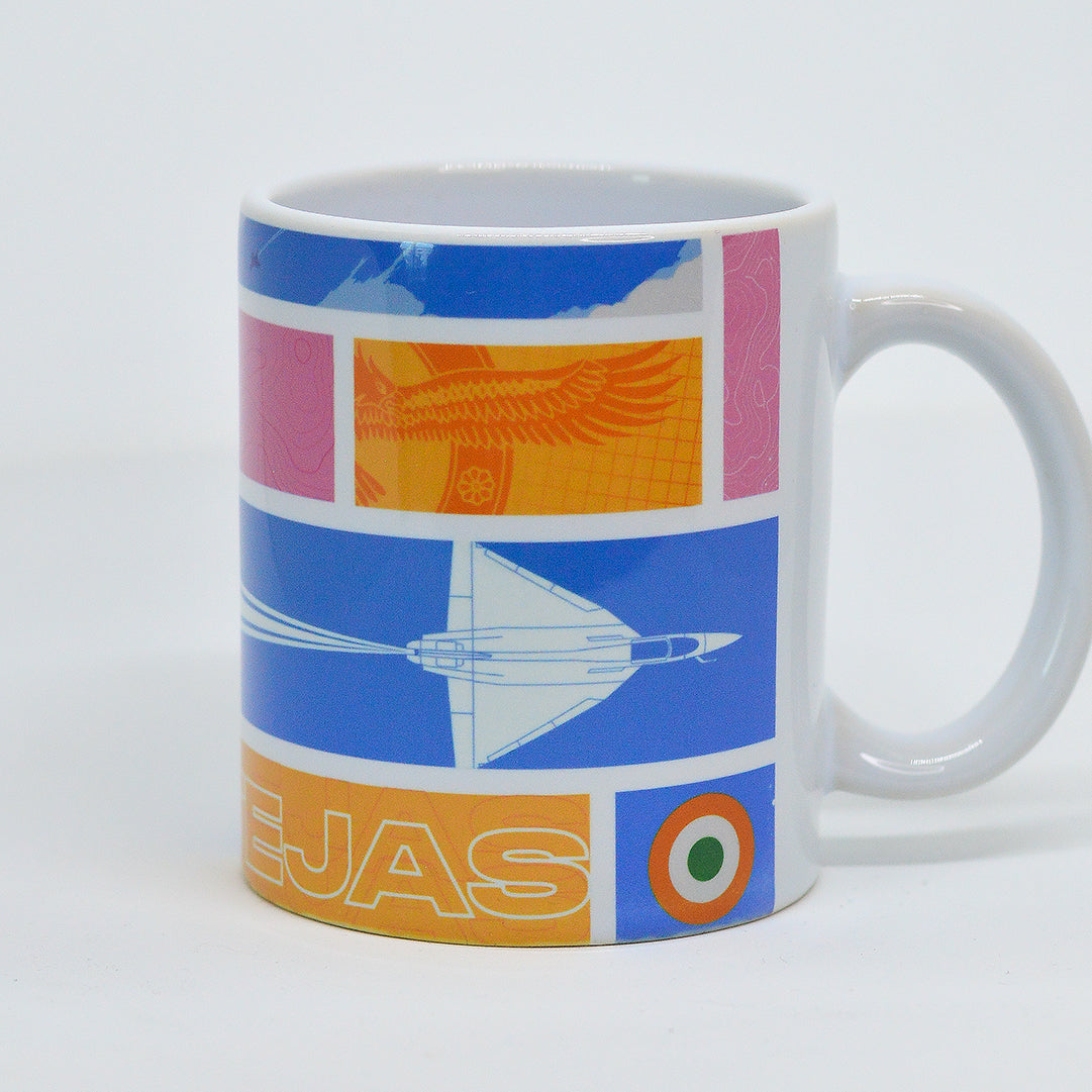 LCA Tejas Pastel Ace Mug -A47 - India - www.superherotoystore.com