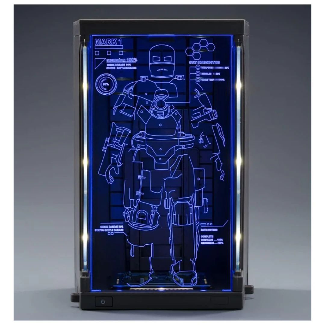Iron Man Mk1 W Hologram Action Figure By Zd Toys -ZD Toys - India - www.superherotoystore.com