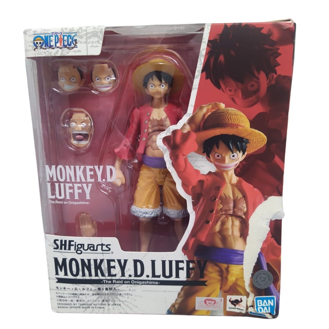 One Piece Luffy Onigashima S.H.Figuarts Figure by Bandai -Tamashii Nations - India - www.superherotoystore.com