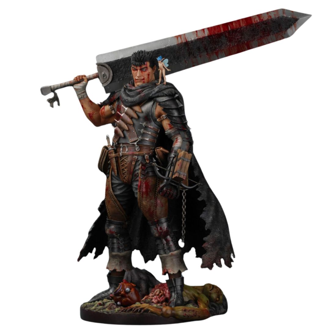 Guts, Lost Children Arc, The Black Swordsman (Redecoration Version) Statues By Gecco Co -Gecco Co - India - www.superherotoystore.com