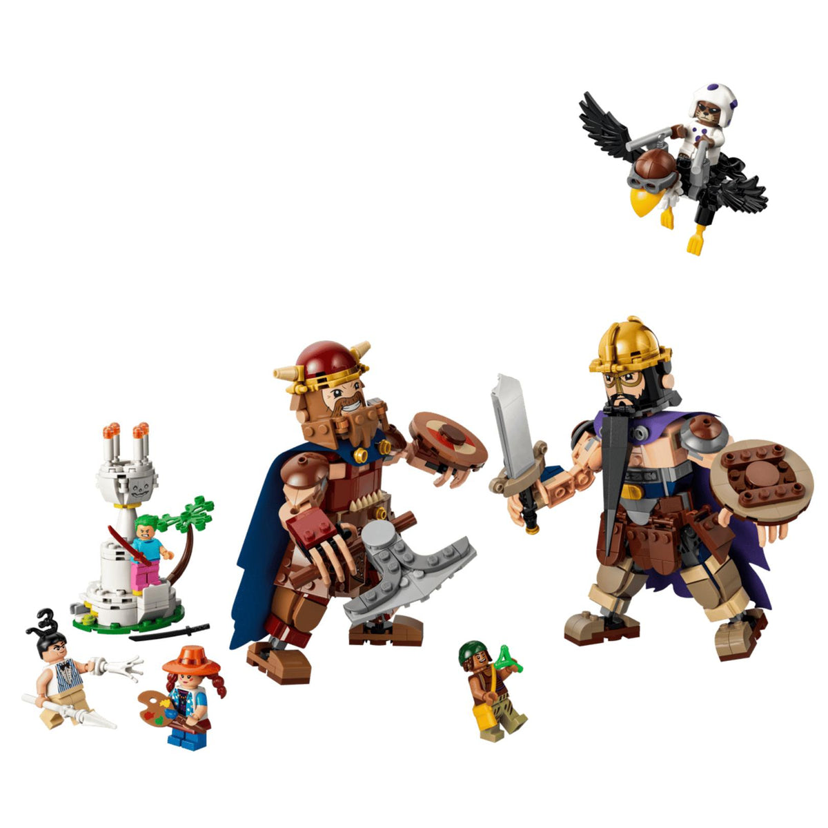Dorry Vs. Brogy – Giants Of Little Garden By Lego -Lego - India - www.superherotoystore.com