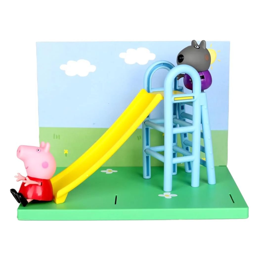 Pep Peppa Pig'S Playground Slide Playset By Hasbro -Hasbro - India - www.superherotoystore.com