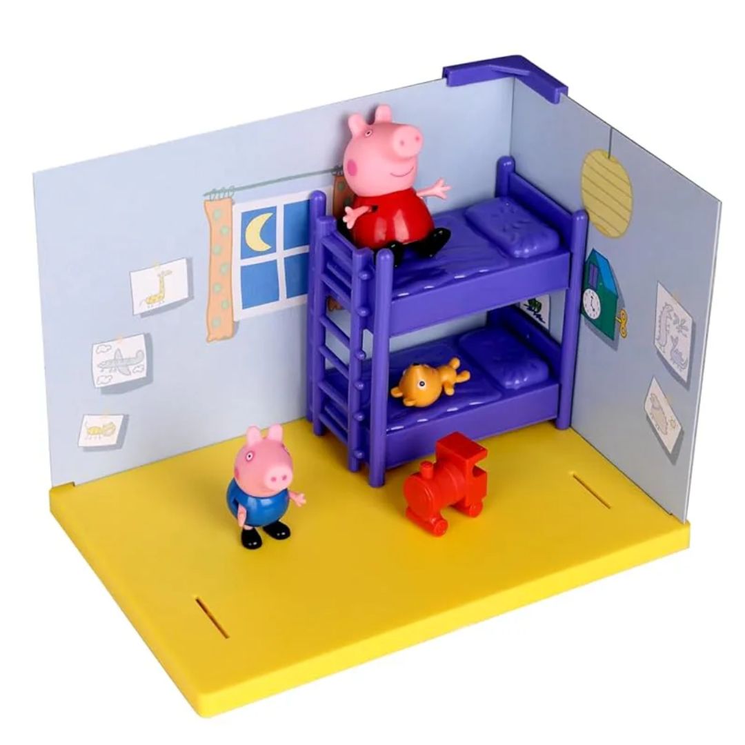 Pep Peppa Pigs Bedroom Playset By Hasbro -Hasbro - India - www.superherotoystore.com