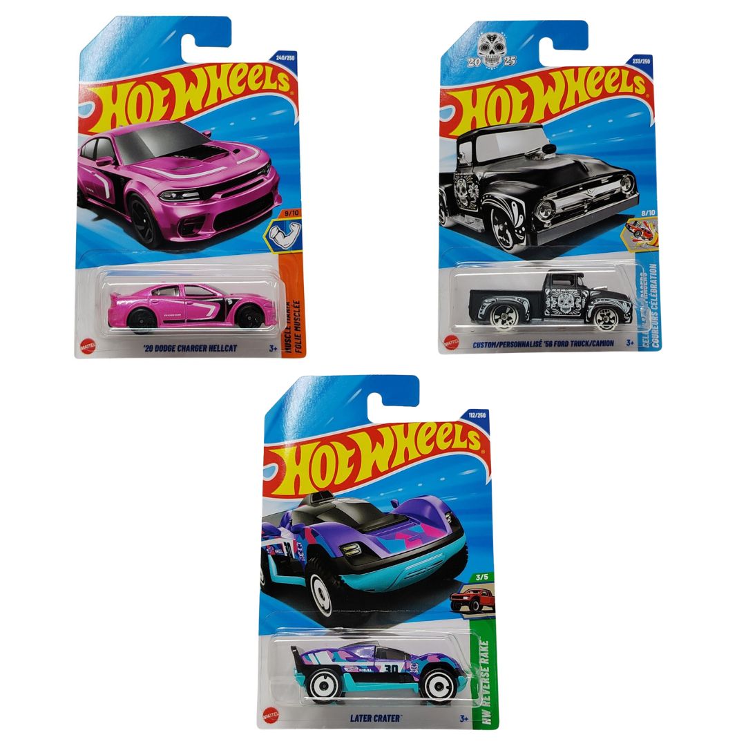 Hot Wheels Main Line 1:64 Scale Die-Cast Car Set -Hot Wheels - India - www.superherotoystore.com