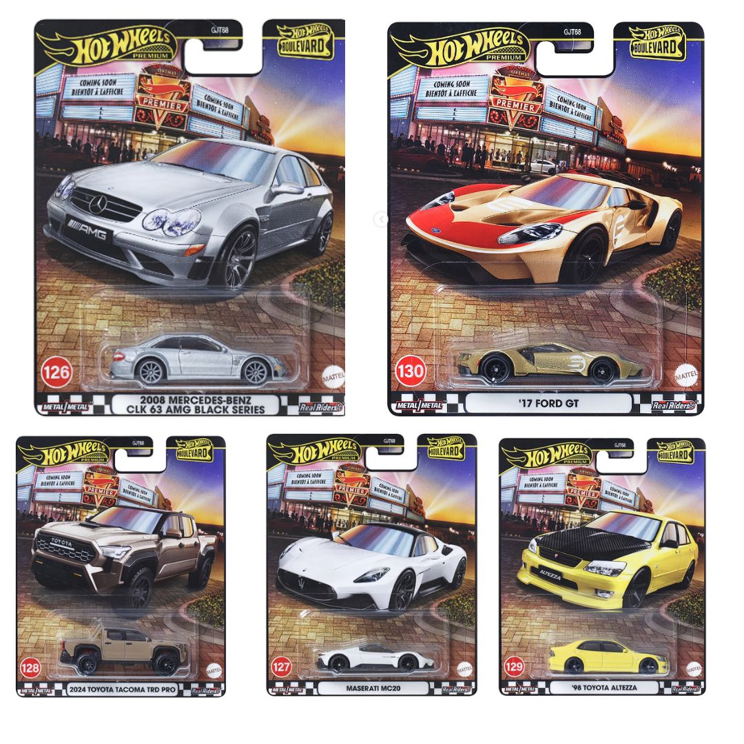 Boulevard Assortmet 2025 - Series 3 1:64 Scale Die-Cast Car by Hot Wheels