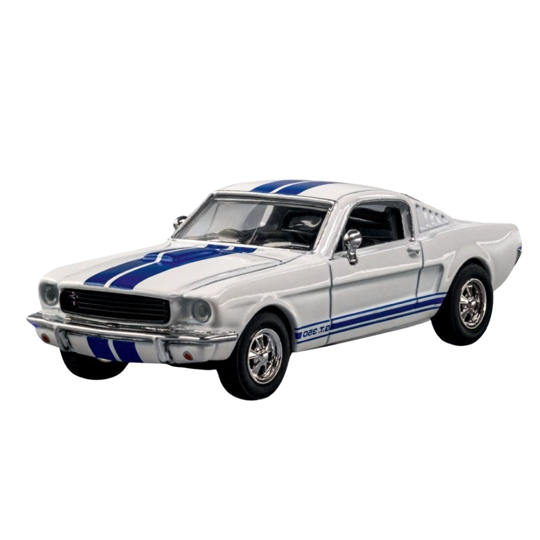 Collection White 1965 Shelby Gt350 1:64 Scale Die-Cast Car By Majorette By Majorette
