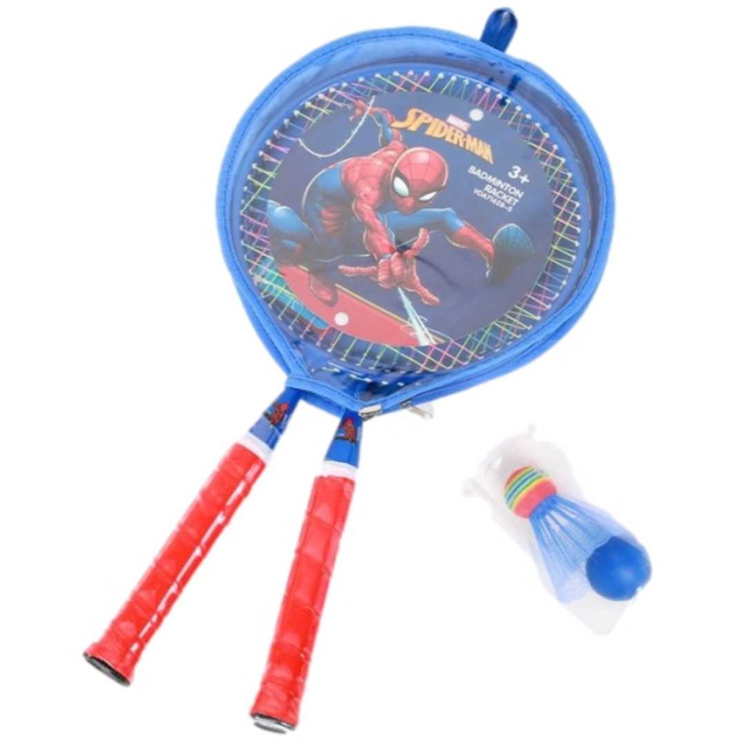 MARVEL SPIDER-MAN KIDS BADMINTON SET (PAIR) - BLUE by MESUCA -Mesuca - India - www.superherotoystore.com