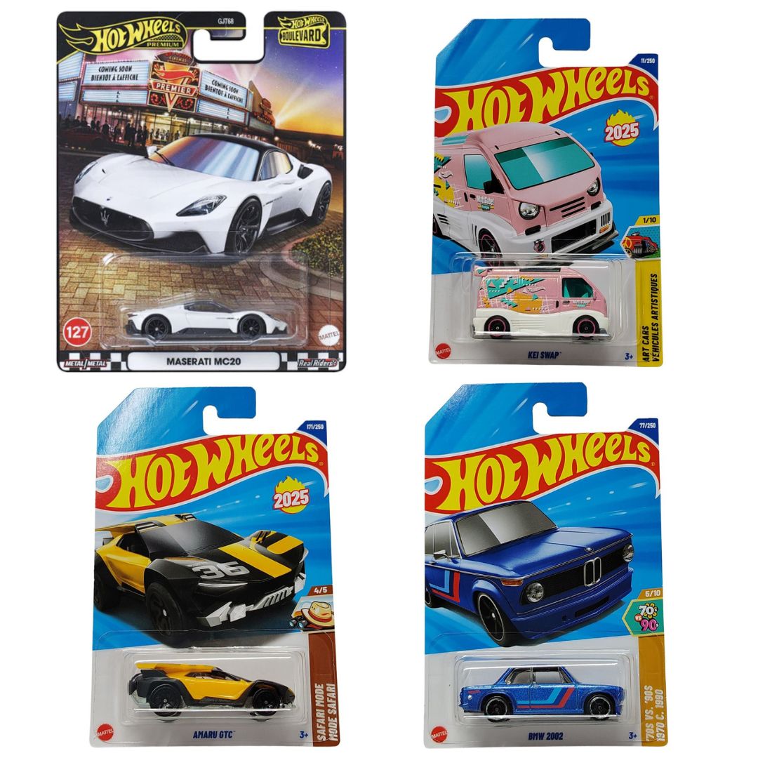 Hot Wheels & Majorette 1:64 Scale Die-Cast Car Case