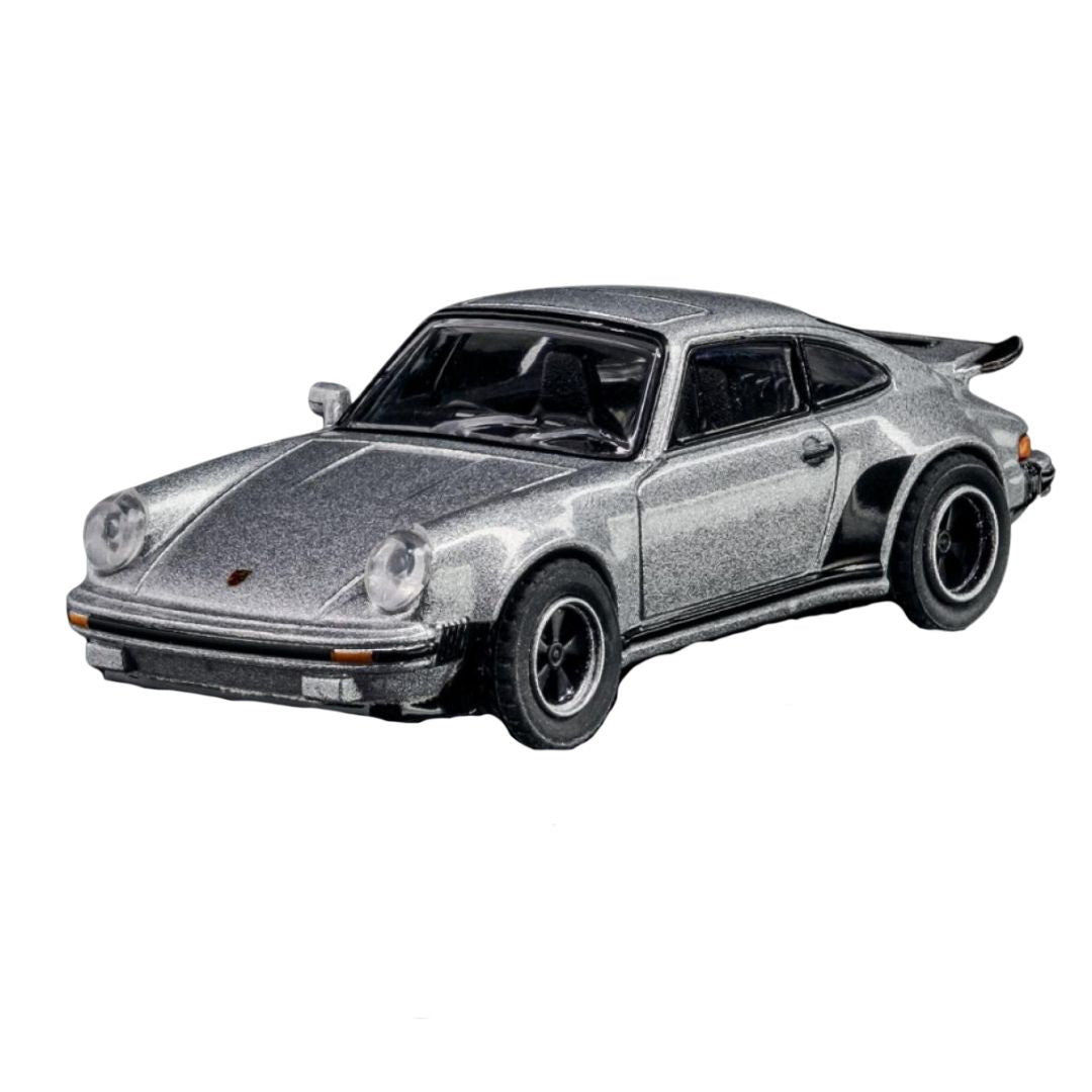 Collection Silver 975 Porsche 930 Turbo 1:64 Scale Die-Cast Car By Majorette By Majorette