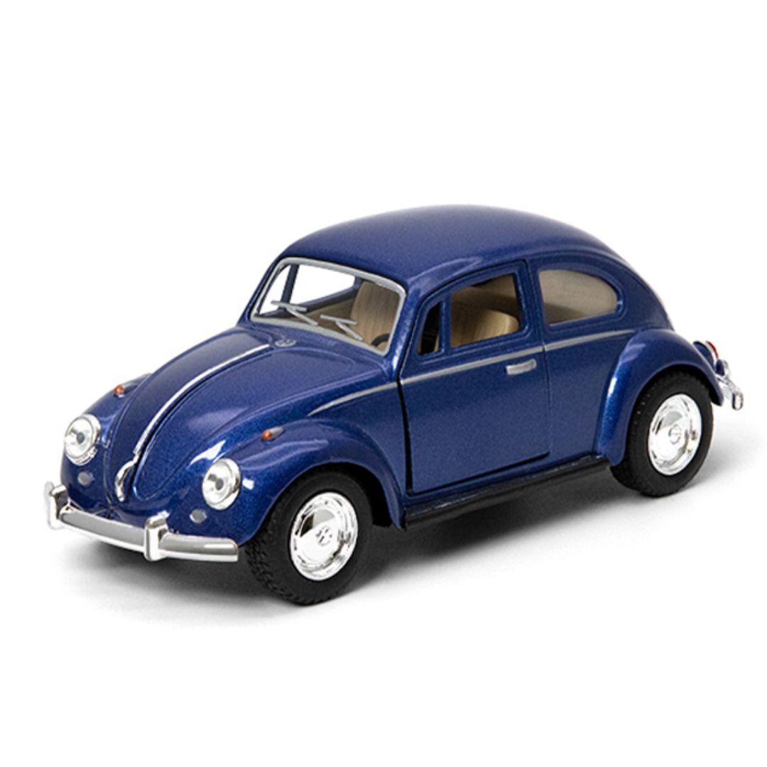 Blue 1967 VW Classical Beetle 1:32 Scale Die-Cast Car By Kinsmart -Kinsmart - India - www.superherotoystore.com