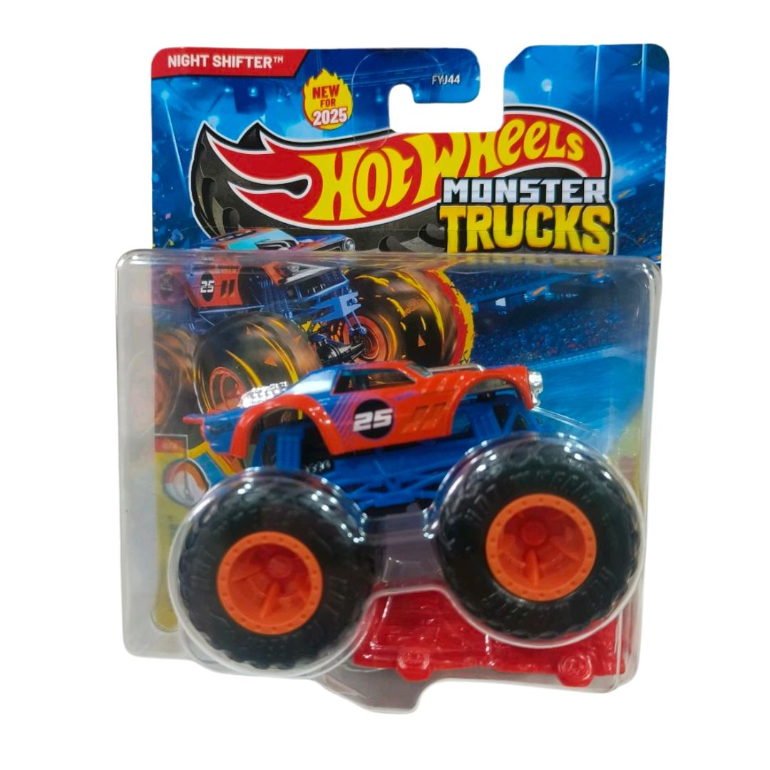 Blue - Orange Night Shifter Monster Truck by Hot Wheels