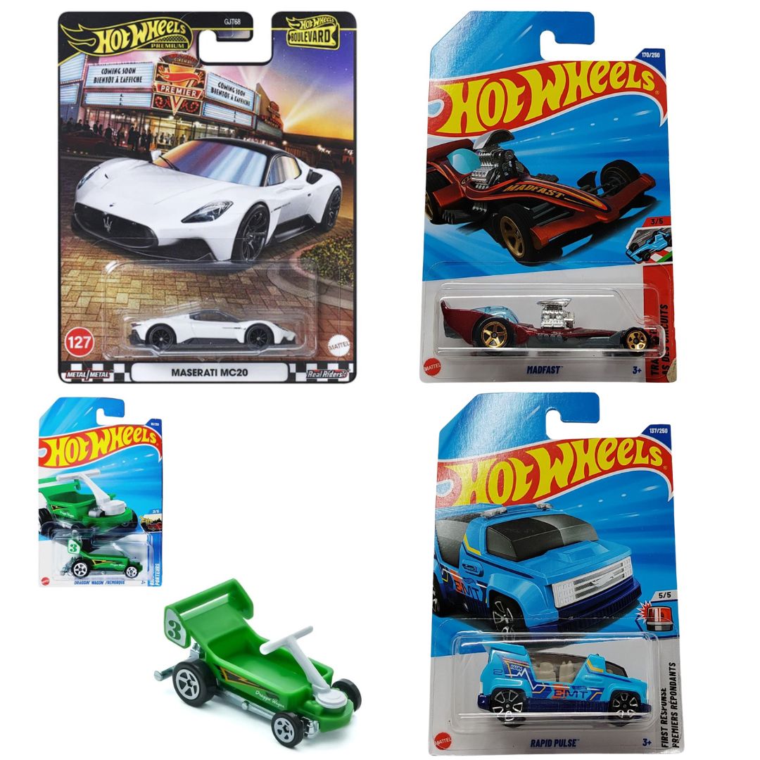 Hot Wheels & Majorette 1:64 Scale Die-Cast Car Case