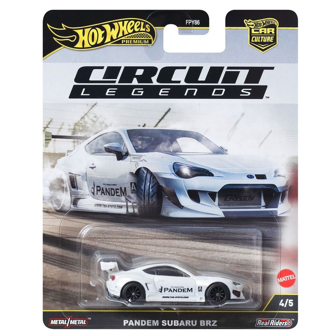 Circuit Legends Pandem Subaru BRZ 1:64 Scale Die-Cast Car by Hot Wheels
