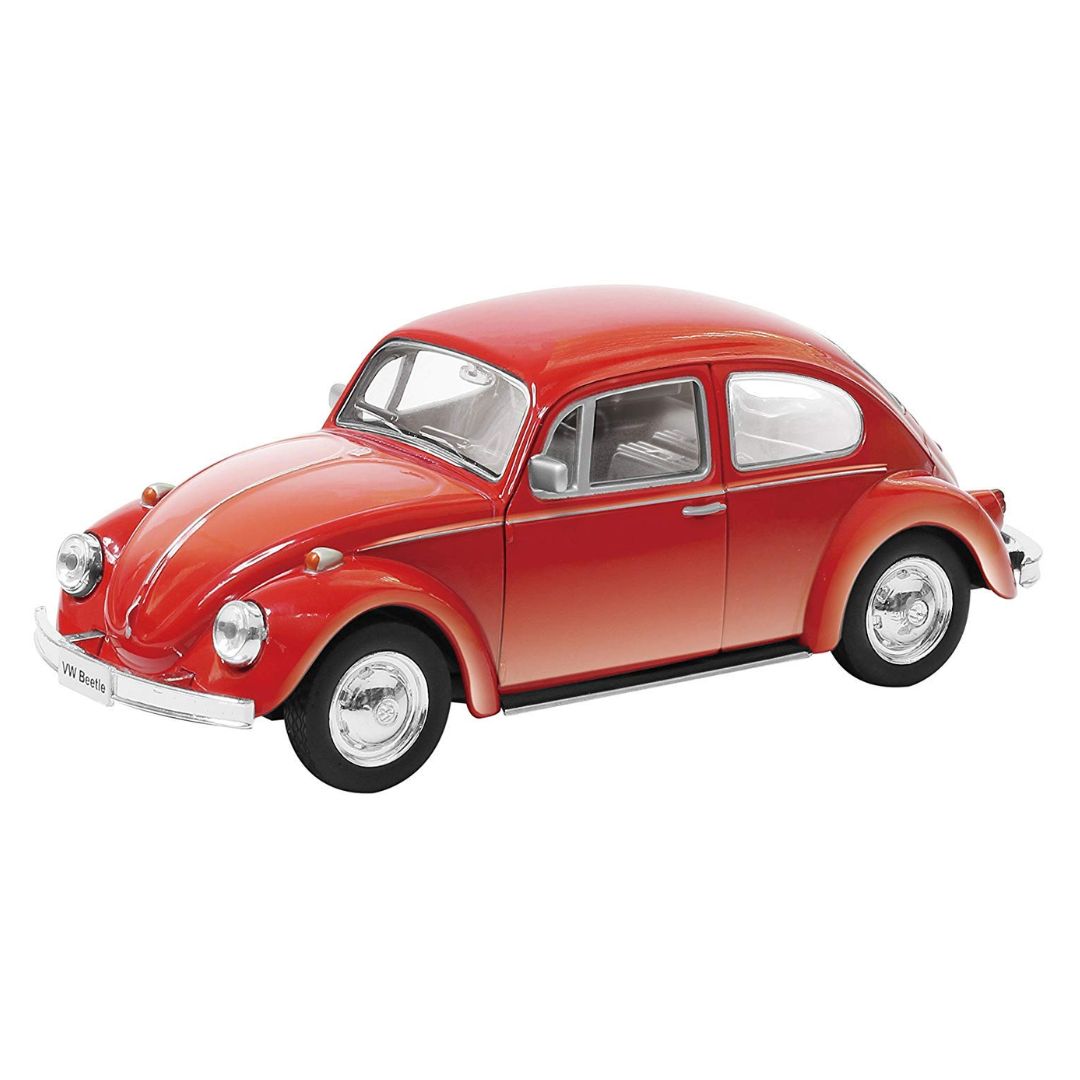 Red 1967 VW Classical Beetle 1:32 Scale Die-Cast Car By Kinsmart -Kinsmart - India - www.superherotoystore.com