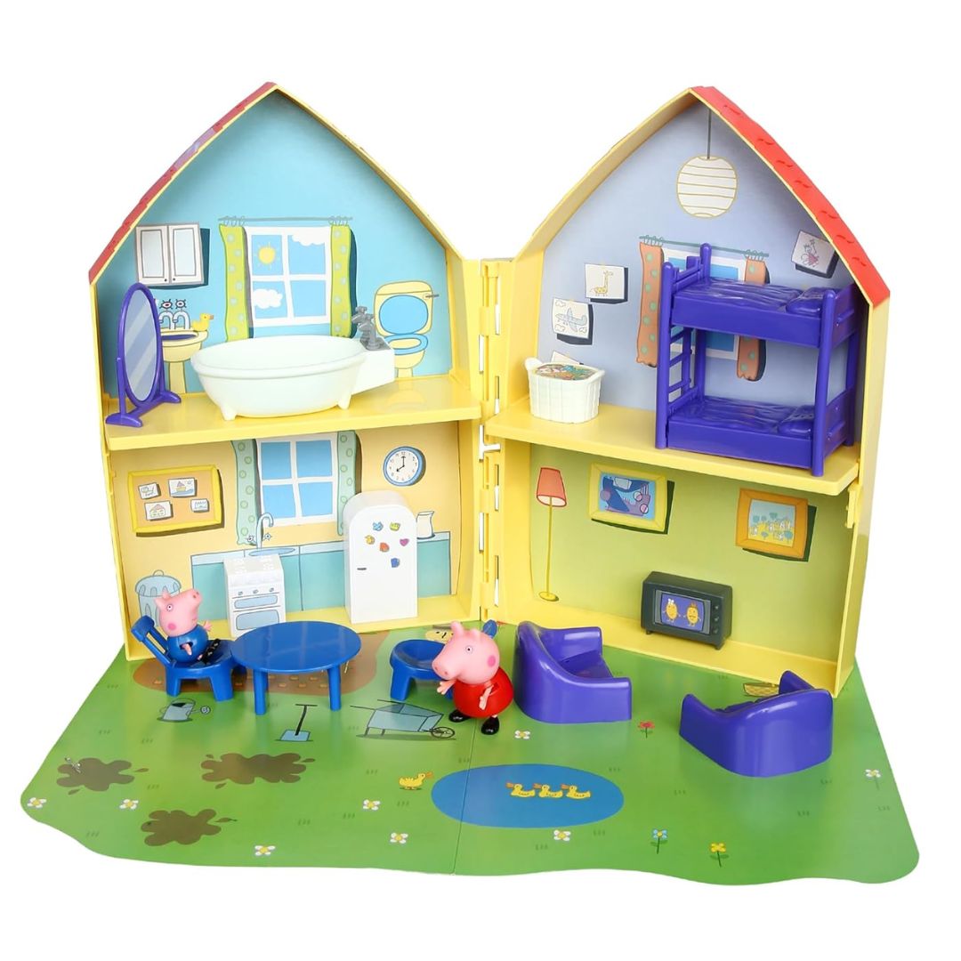 Pep Peppa Pigs Family House Playset By Hasbro -Hasbro - India - www.superherotoystore.com