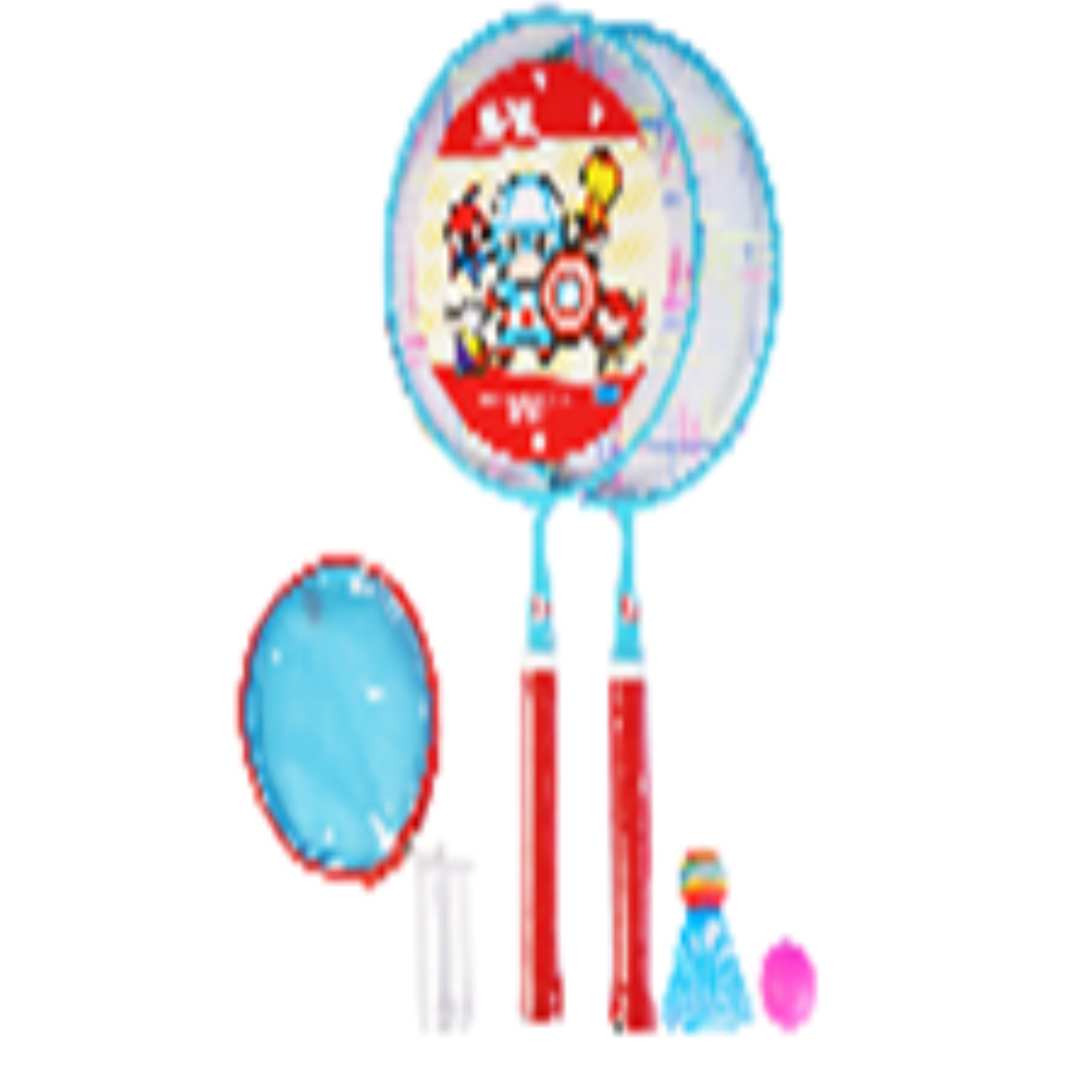 MARVEL CAPTAIN AMERICA KIDS BADMINTON SET (PAIR) - BLUE by MESUCA -Mesuca - India - www.superherotoystore.com