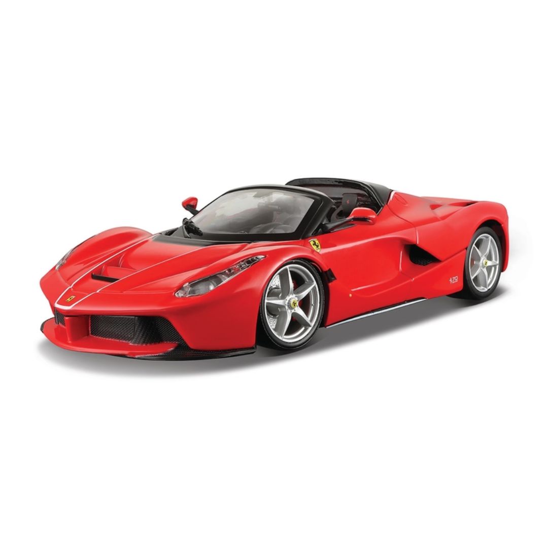 Red La Ferrari Aperta 1:24 Scale Die-Cast Car By Bburago -Bburago - India - www.superherotoystore.com