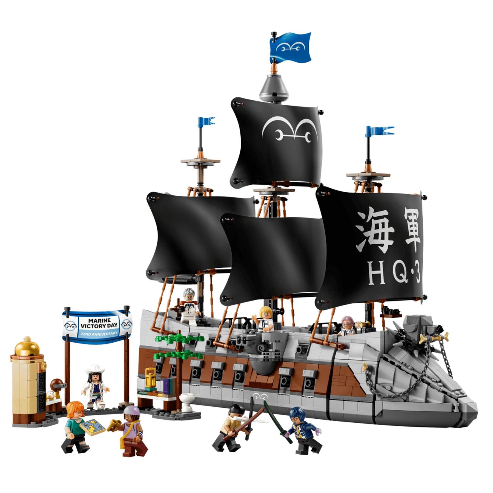Garp'S Marine Battleship By Lego -Lego - India - www.superherotoystore.com