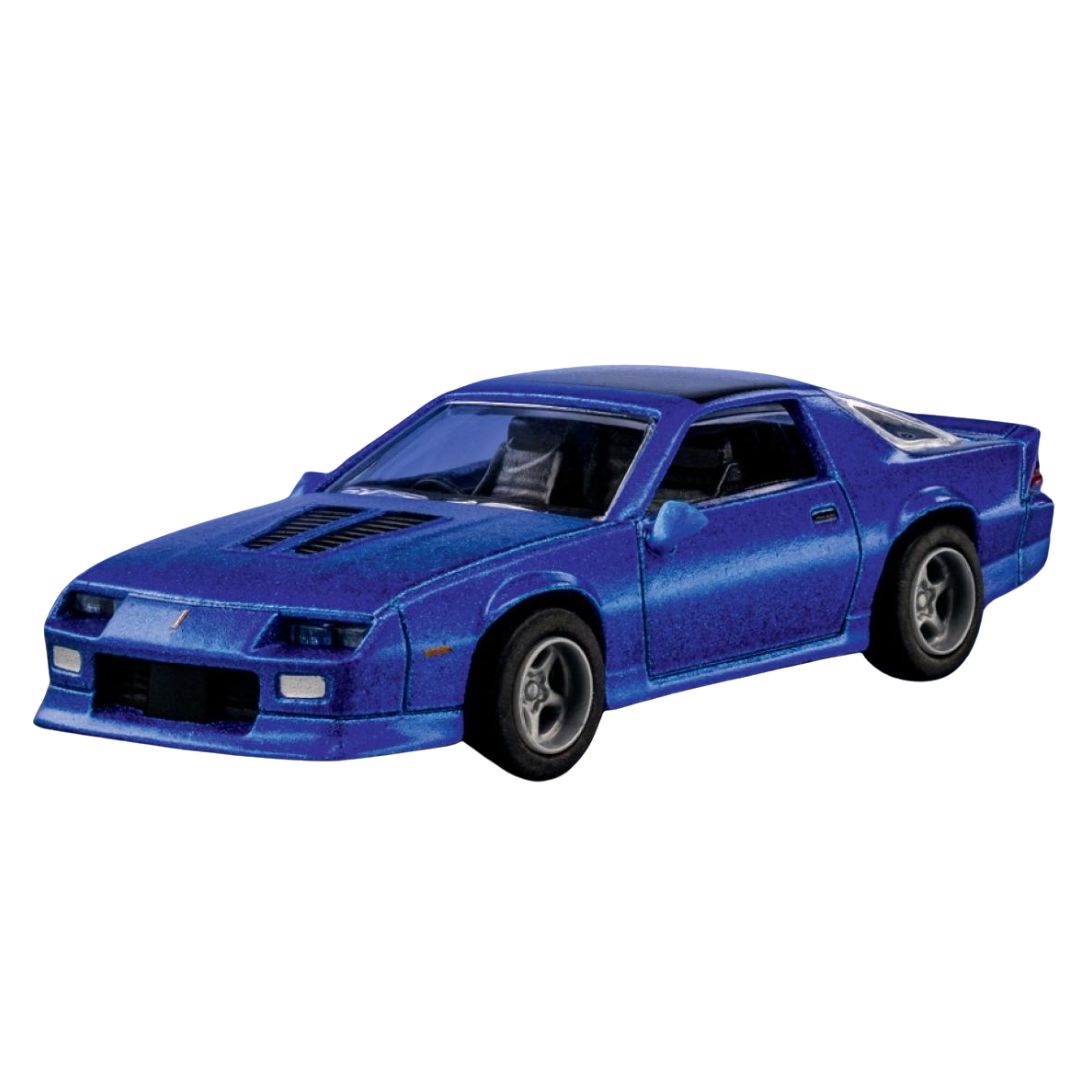 Collection Blue 1985 Chevorlet Camaro 1:64 Scale Die-Cast Car By Majorette By Majorette