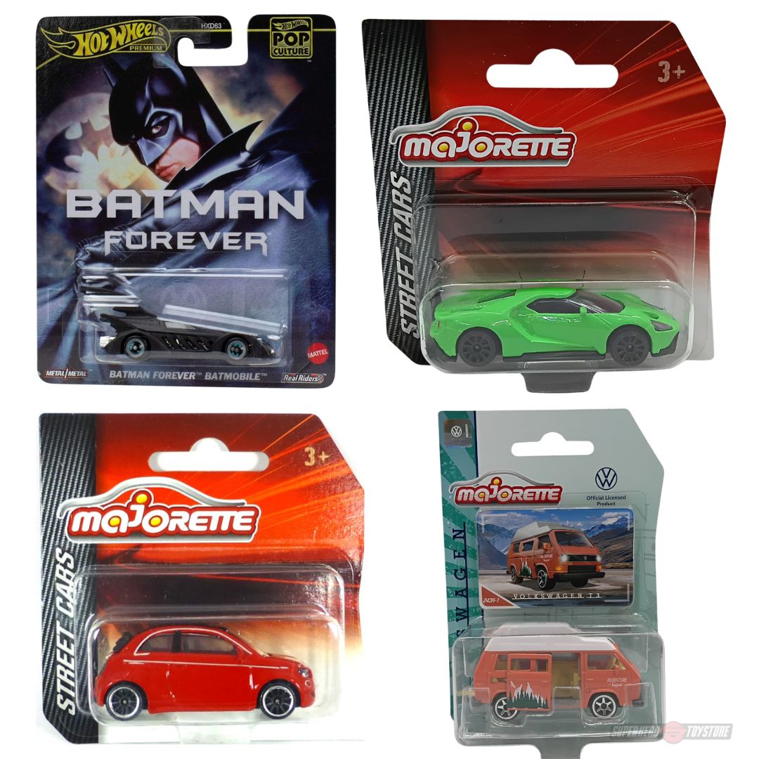 Hot Wheels & Majorette 1:64 Scale Die-Cast Car Case