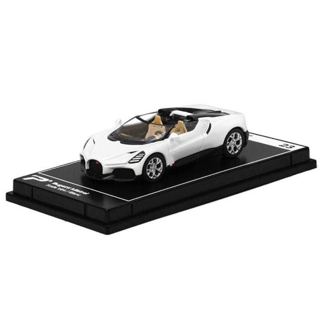 Blanc Bugatti Mistral 1:64 Scale Die-Cast Car By Kinsmart -Kinsmart - India - www.superherotoystore.com