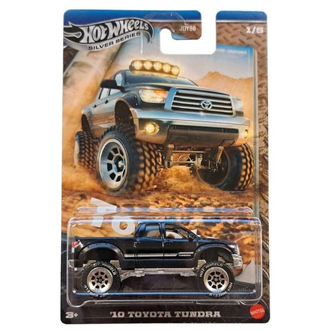 Silver Series Toyota 2010 Toyota Tundra 1:64 Scale Die-Cast Car by Hot Wheels -Hot Wheels - India - www.superherotoystore.com