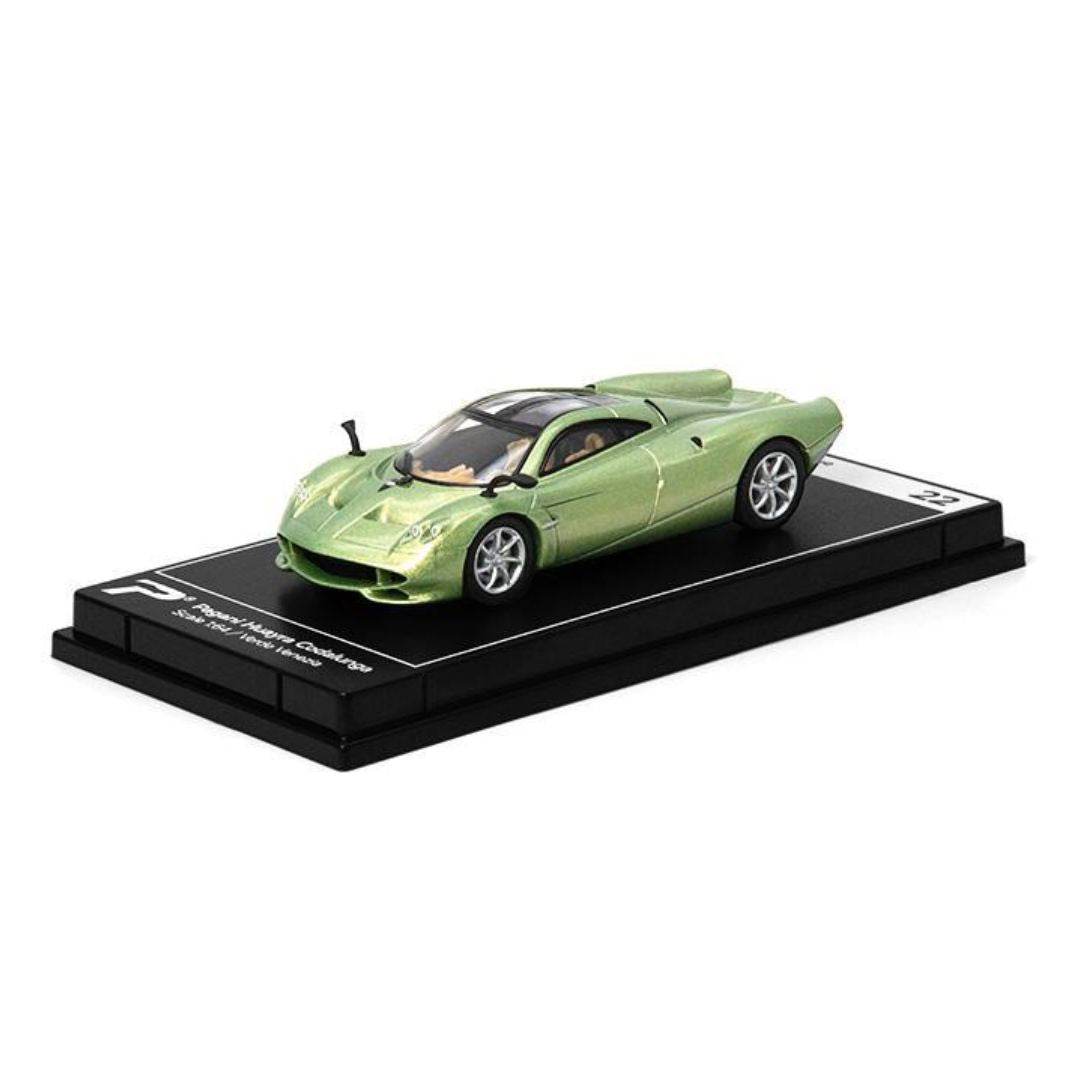 Verde Venezia Pagani Huayra Codalunga 1:64 Scale Die-Cast Car By Kinsmart -Kinsmart - India - www.superherotoystore.com