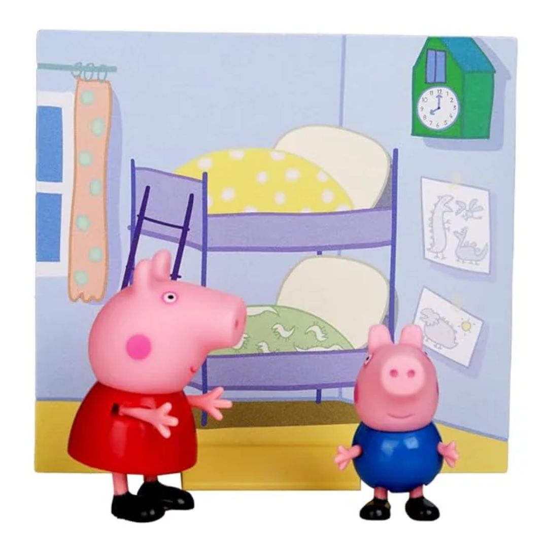Pep Peppa Pig & George Twin Figure Pack By Hasbro -Hasbro - India - www.superherotoystore.com