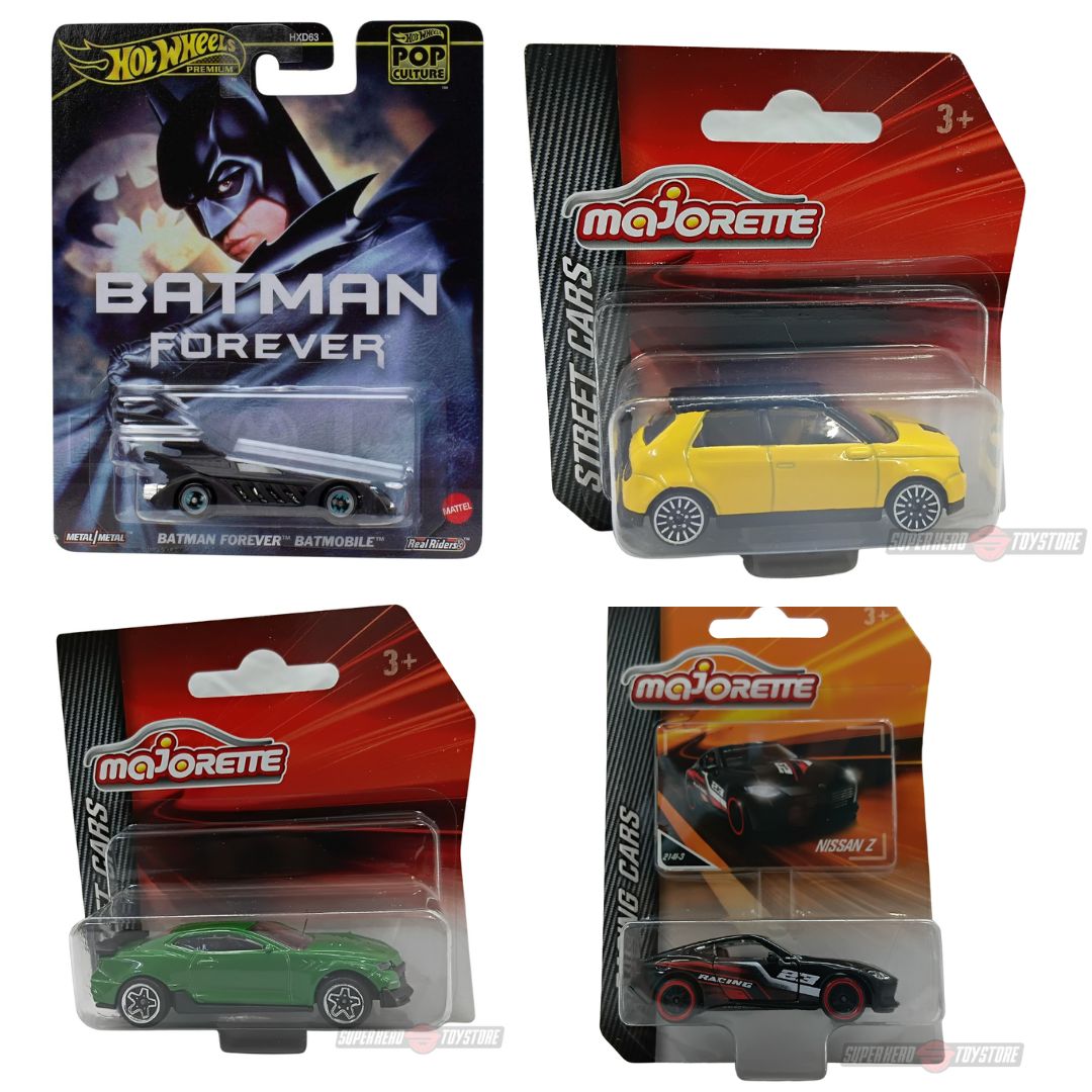 Hot Wheels & Majorette 1:64 Scale Die-Cast Car Case
