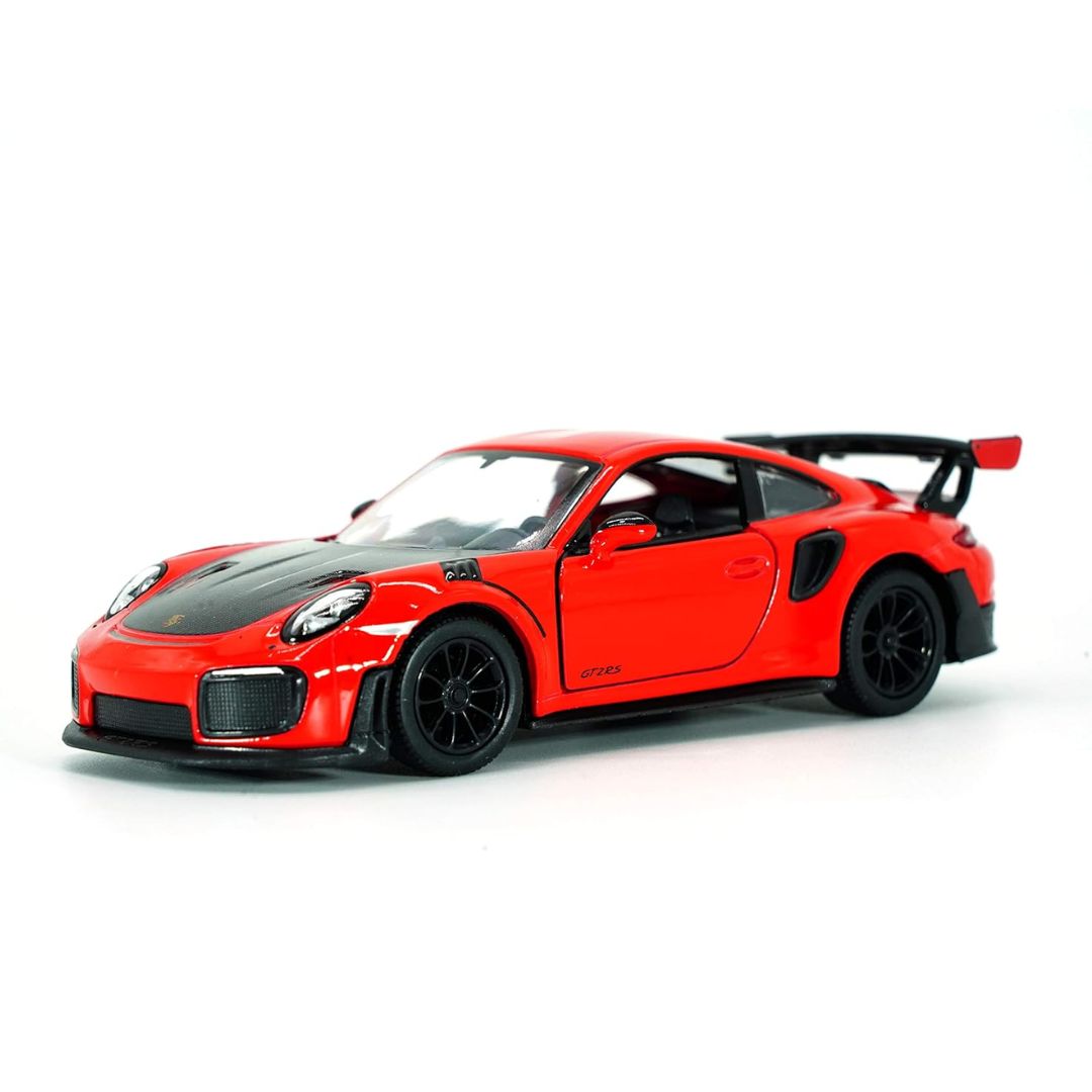 Orange Porsche 911 GT2 RS 1:36 Scale Die-Cast Car By Kinsmart -Kinsmart - India - www.superherotoystore.com