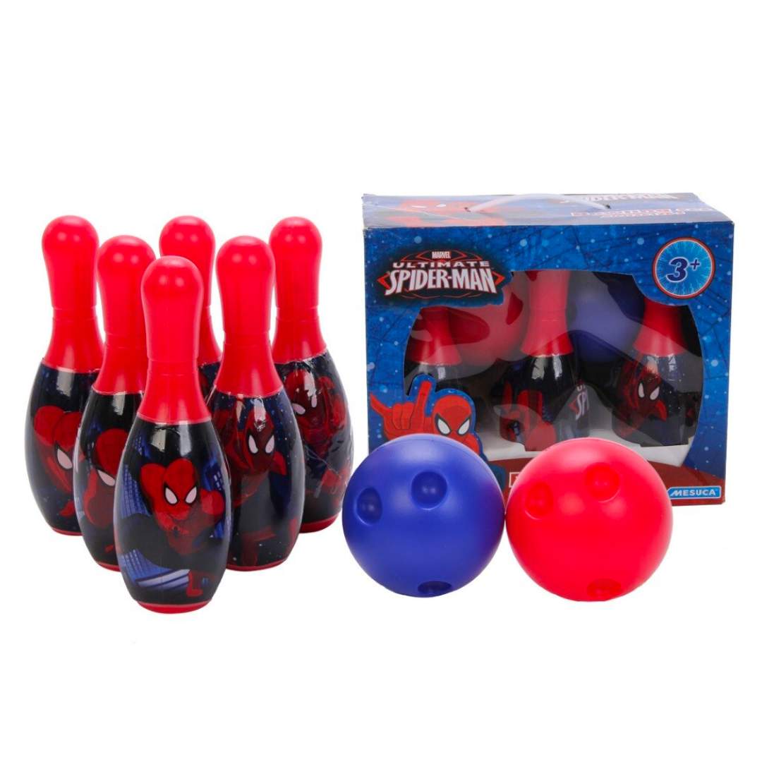 MARVEL SPIDER-MAN Bowling SET - RED By Mesuca -SAMEO - India - www.superherotoystore.com